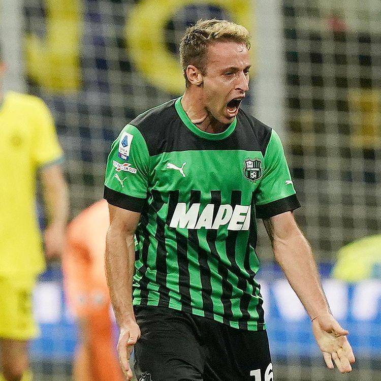 Davide Frattesi saat membela Sassuolo. (instagram.com/davidefrattesi_22)