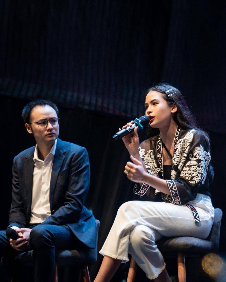 momen Maudy Ayunda saat jadi pembicara (instagram.com/maudyayunda)