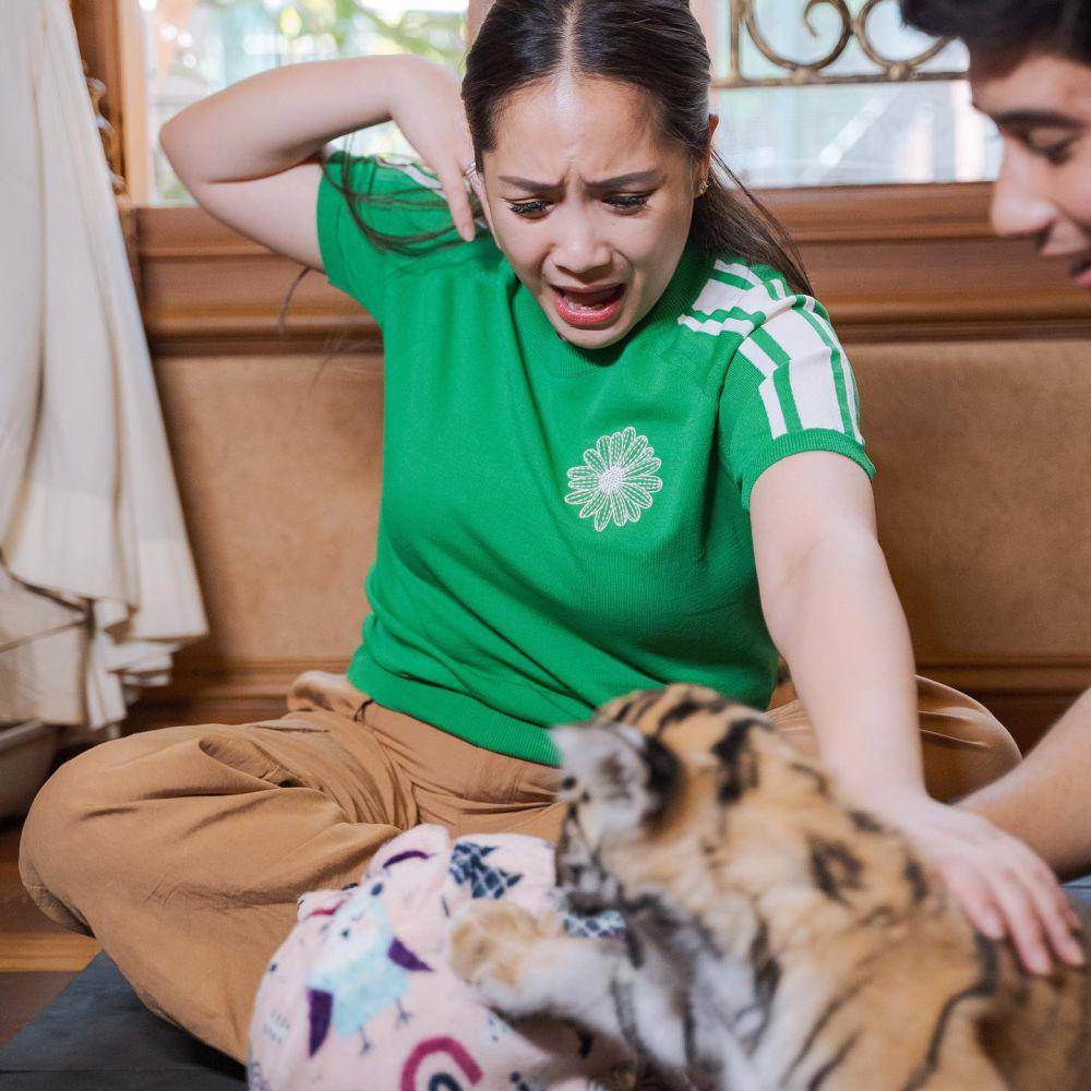 Nagita momong anak harimau (Instagram.com/raffinagita1717)