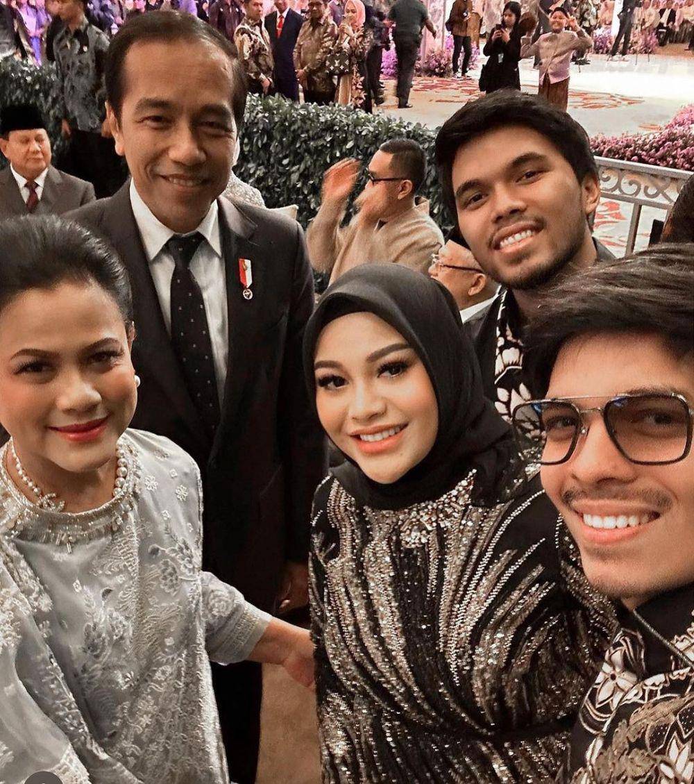 artis di pernikahan anak Bambang Soesatyo (instagram.com/thariqhalilintar)