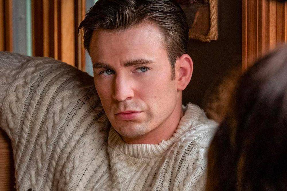 Chris Evans di film Knives Out. (instagram.com/knivesout)