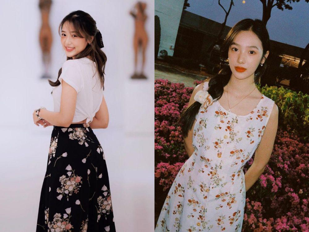 8 Inspirasi Outfit Bernuansa Floral ala Film Rachanun, Manis Banget!