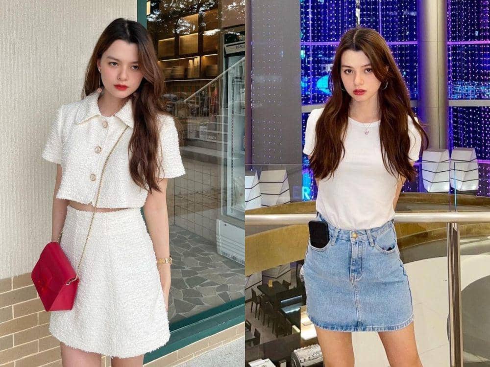 9 Inspirasi Outfit Girly ala Becky Armstrong, Penampilan Makin Manis