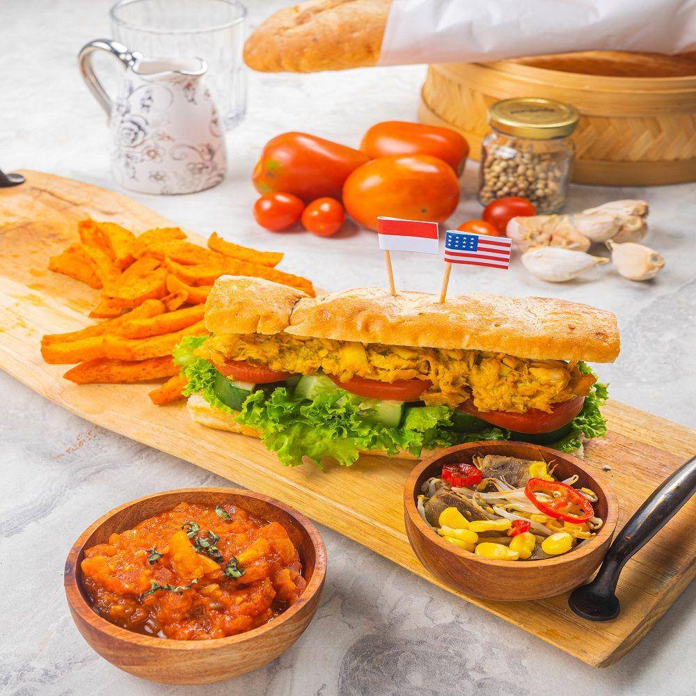 Ilustrasi menu kolaborasi Healthy Go X Devina Hermawan (Dok. IDN Times)