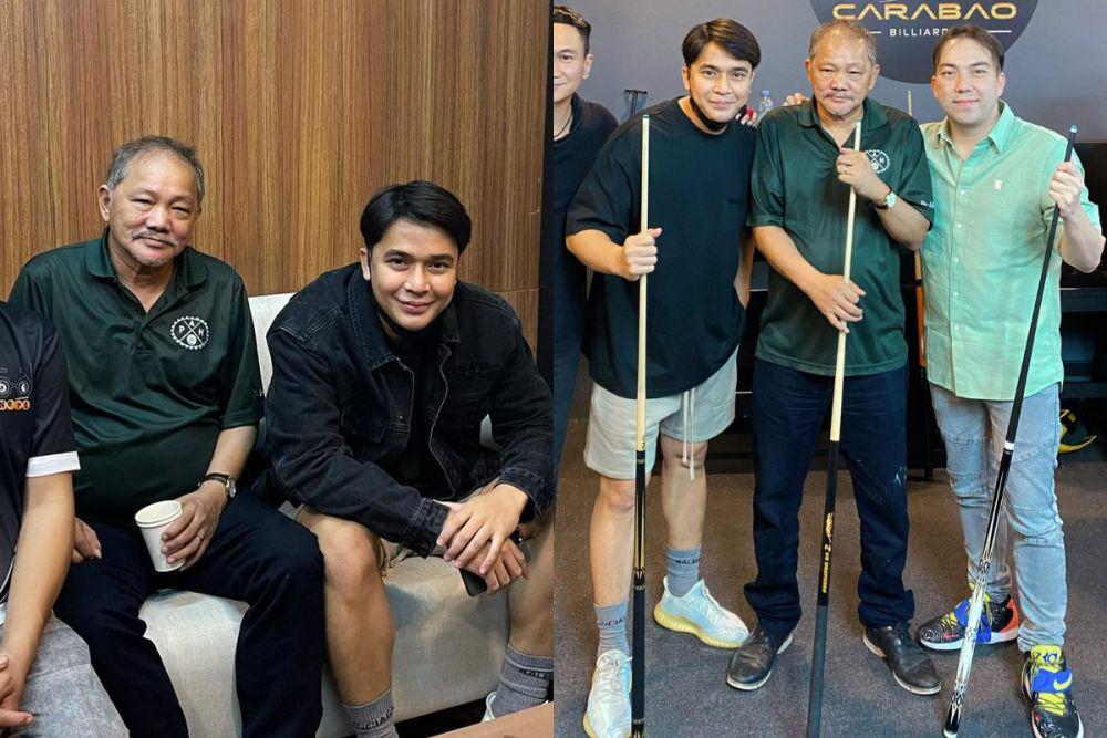 7 Kebersamaan Billy Syahputra dan Efren Reyes, Legenda Biliar Dunia