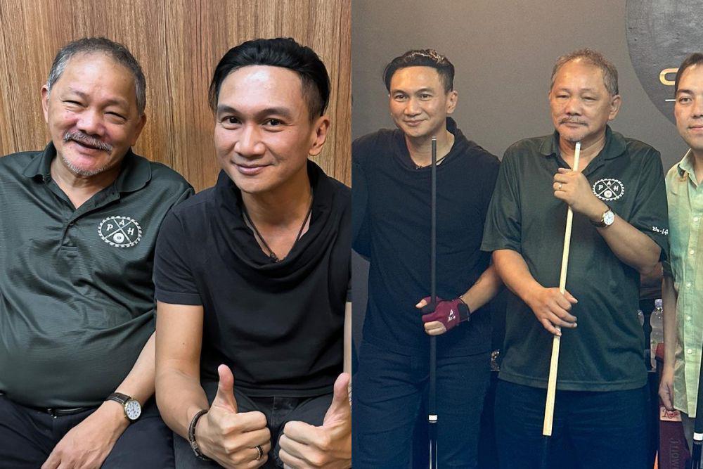 7 Momen Anji Bareng Efren Reyes, sang Legenda Biliar Dunia!