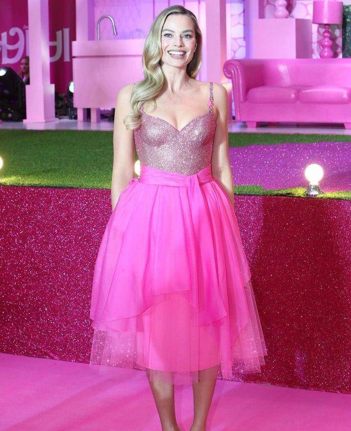 potret perayaan ulang tahun Margot Robbie di Korea Selatan (instagram.com/extratv)