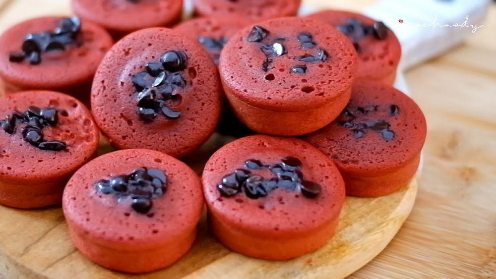 Resep Kue Cubit Red Velvet, Manis Legitnya Bikin Nagih