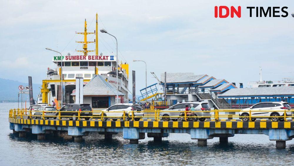 Pelabuhan Ketapang Banyuwangi Padat Merayap, Antrean Panjang 6 Km