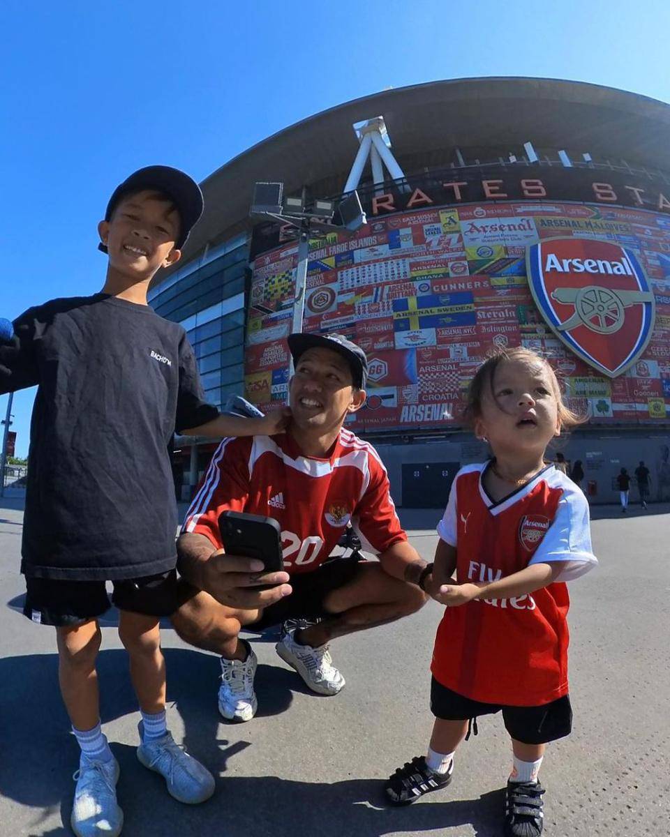 potret Irfan Bachdim dan buah hati (instagram.com/ibachdim)