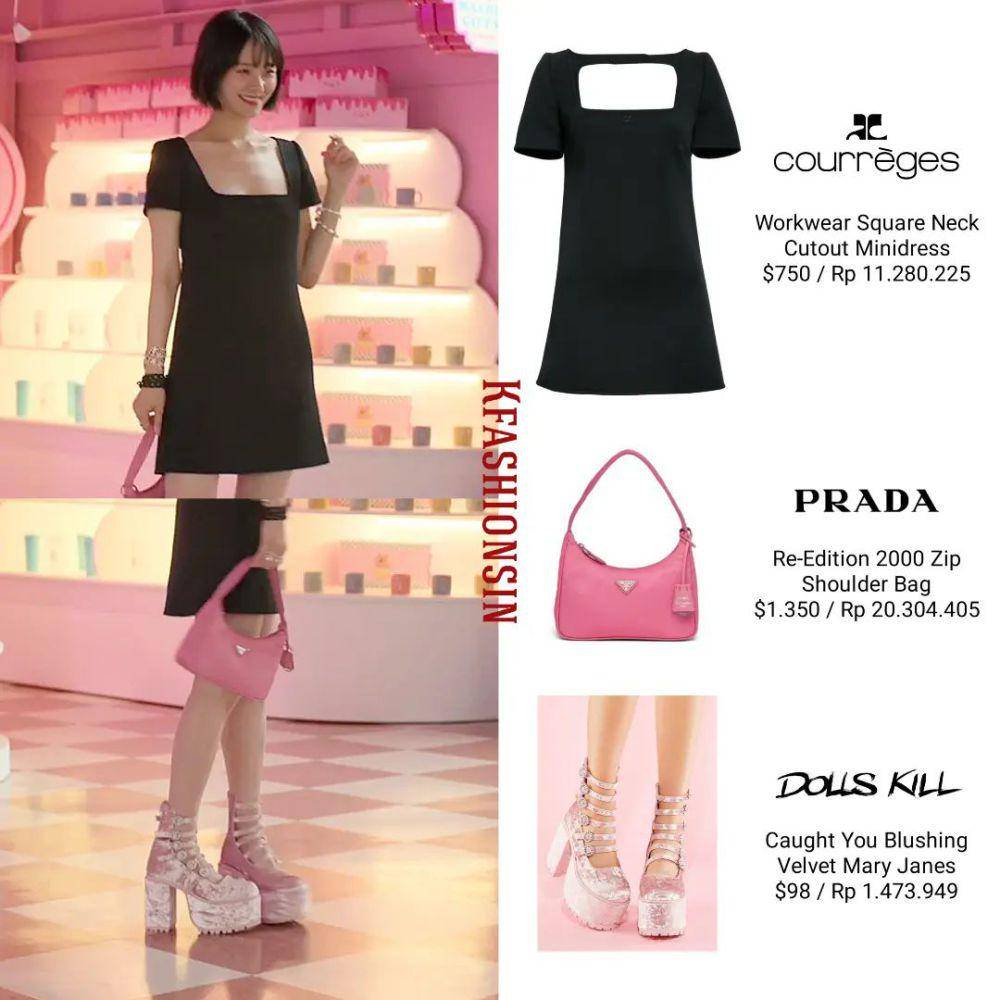 Harga OOTD Park Gyu Young di Drakor Celebrity (instagram.com/kfashionsin)