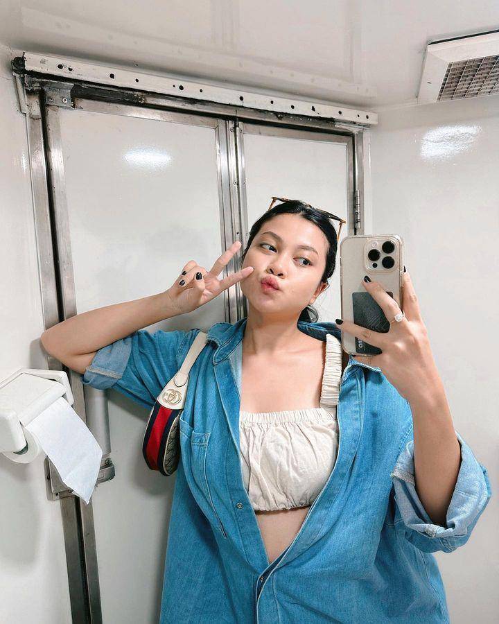 artis diselingkuhi saat hamil (instagram.com/real.hanummegaa)
