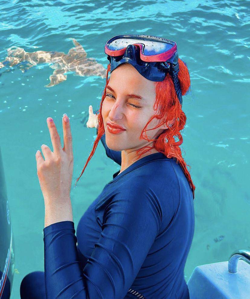 Tasya Farasya snorkeling di Maldives (instagram.com/tasyafarasya)