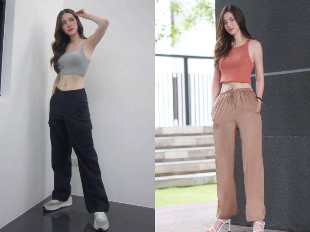 9 Ide Padu Padan Outfit dengan Sleeveless Top ala Baifern Pimchanok
