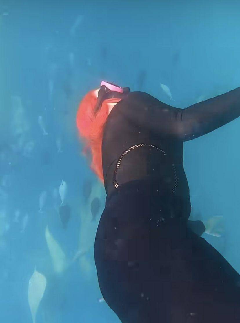 Tasya Farasya snorkeling di Maldives (instagram.com/tasyafarasya)