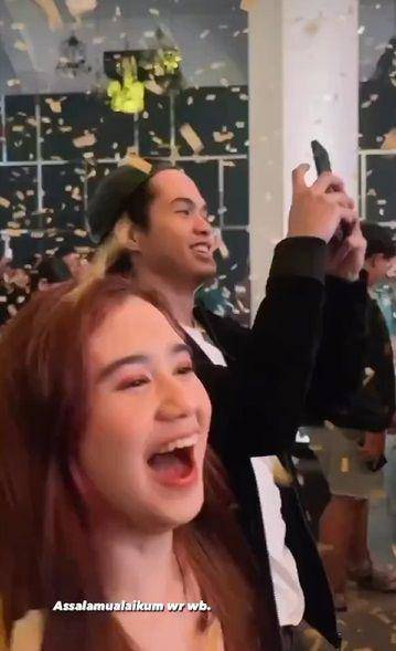 potret Dul dan Tissa nonton konser Aldi Taher (instagram.com/tissabiani)