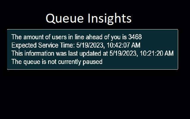 ilustrasi ekstensi Queue Insight (chrome.google.com)