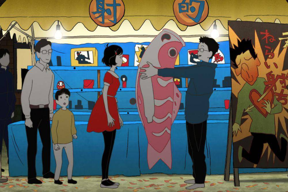 adegan dalam film Night Is Short, Walk On Girl (dok. Science Saru/Night Is Short, Walk On Girl)