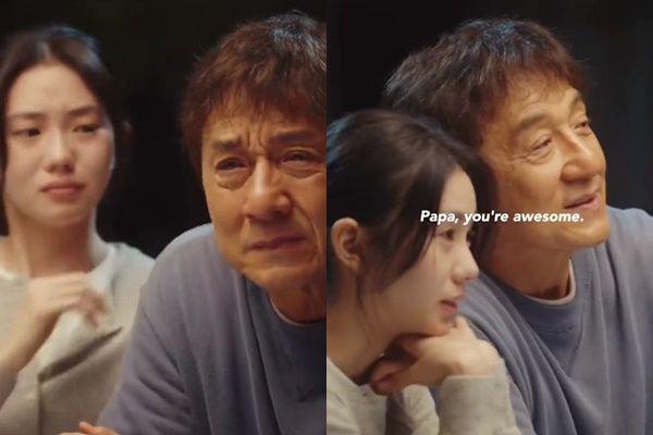 Siapa yang Nangis Bareng Jackie Chan di Video Viralnya, Benar Anaknya?