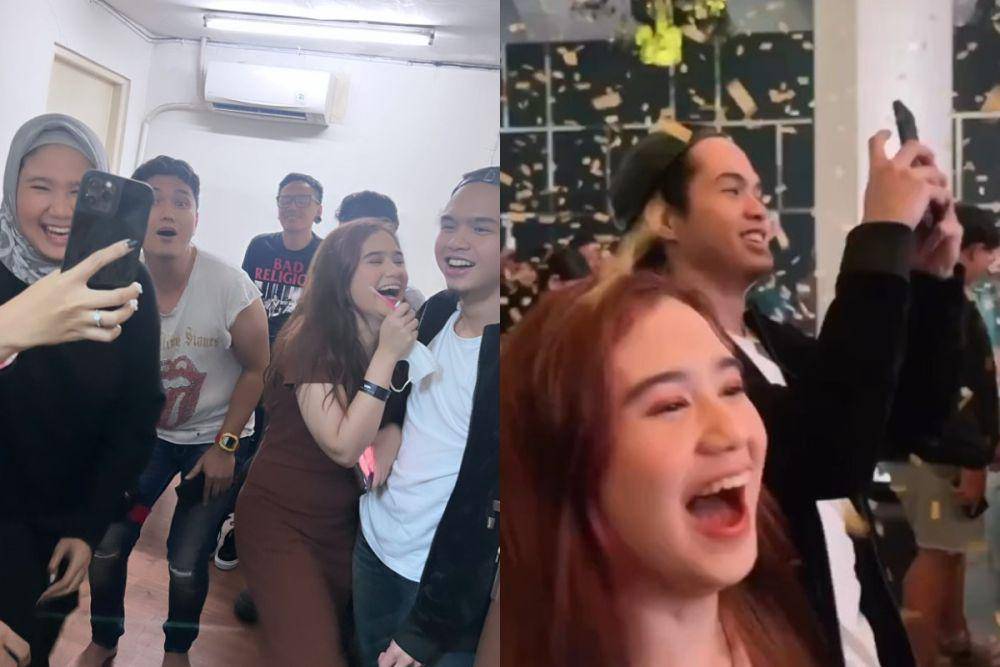 potret Dul dan Tissa nonton konser Aldi Taher (instagram.com/tissabiani)