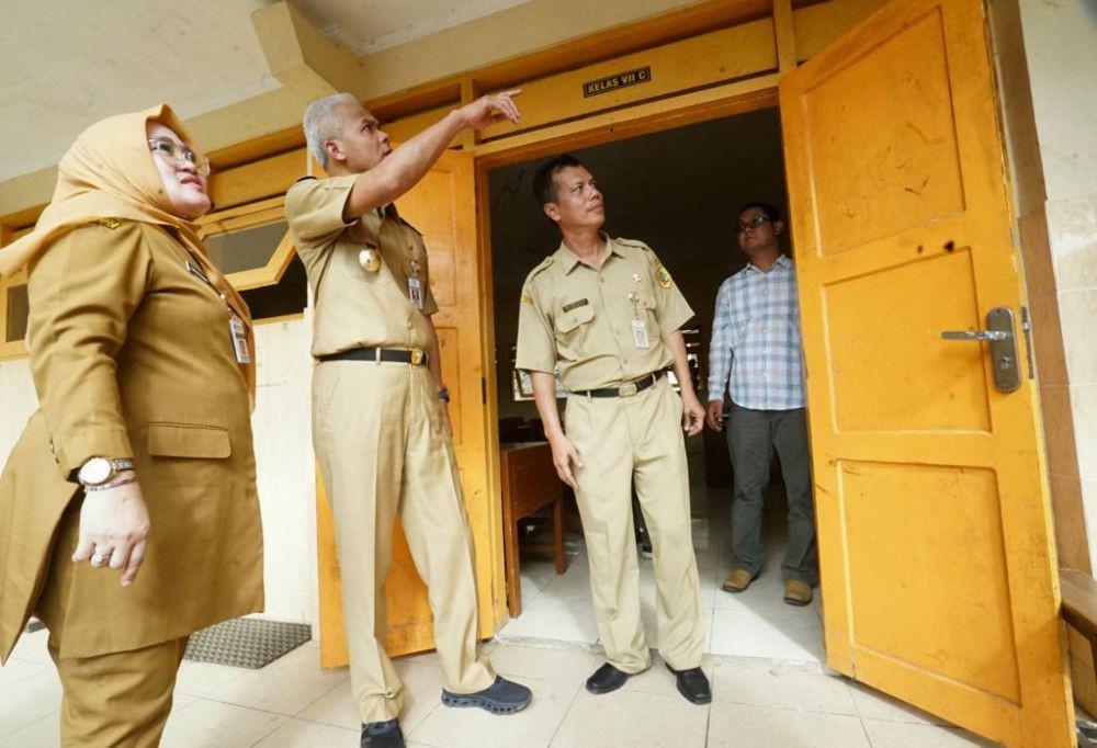 Gempa Bantul, SMPN 1 Giriwoyo Wonogiri Rusak Parah, Ruang Kelas VII Ambles
