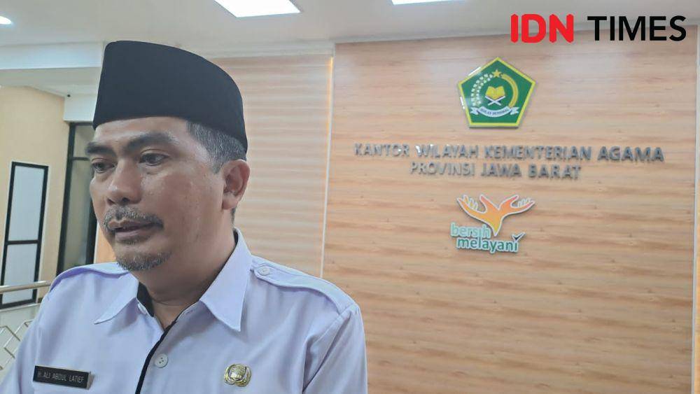 Plh Kakanwil Kemenag Jawa Barat, Ali Abdul Latief (IDN Times/Azzis Zulkhairil)