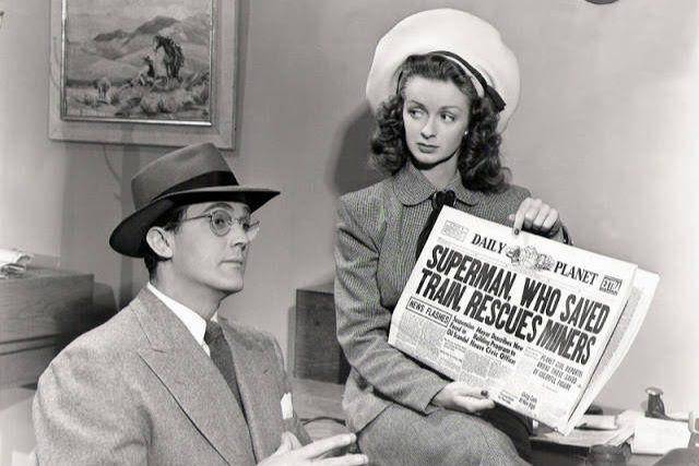 Kirk Alyn dan Noel Neill dalam film Superman (dok. Columbia Pictures/Superman)
