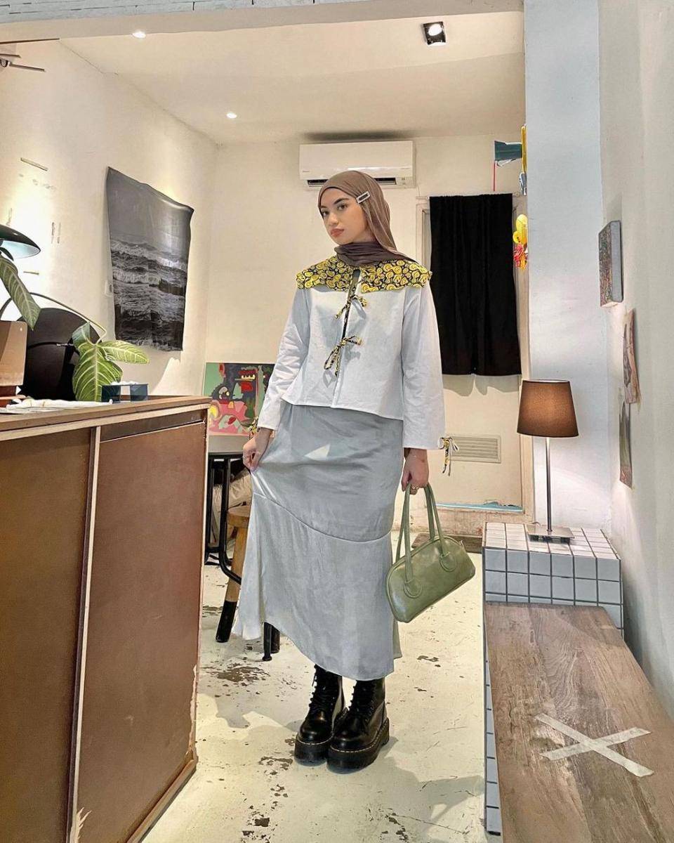Gaya kondangan hijab ala Adiva Selsa (instagram.com/adiva.selsa)
