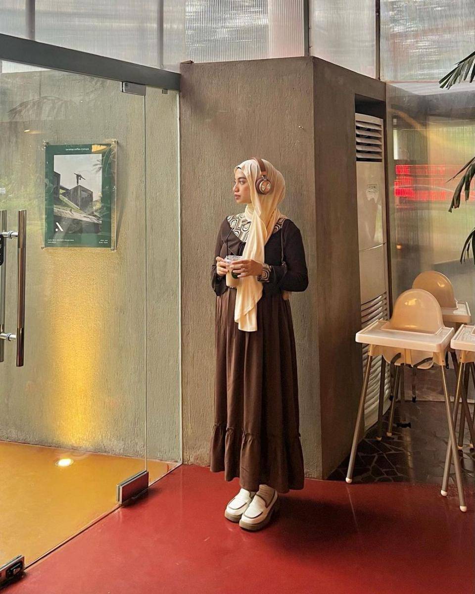 Gaya kondangan hijab ala Adiva Selsa (instagram.com/adiva.selsa)