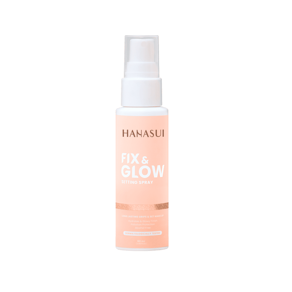 Hanasui Setting Spray Fix and Glow (dok. Hanasui)