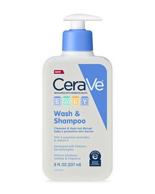 Potret produk CeraVe baby wash and shampoo (cerave.com)