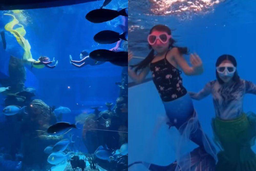 potret Gempita dan Gisel cosplay jadi mermaid (instagram.com/kuyentertainment I instagram.com/gisel_la)