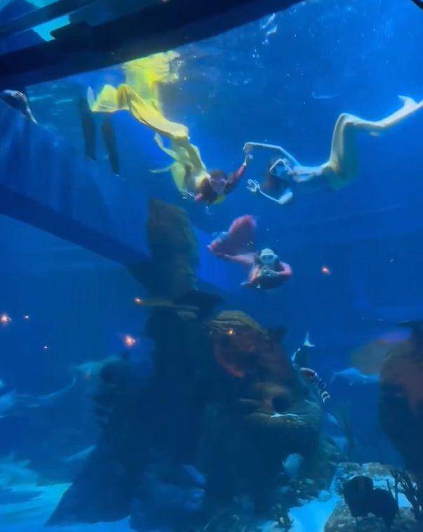 potret Gempita dan Gisel cosplay jadi mermaid (instagram.com/kuyentertainment)