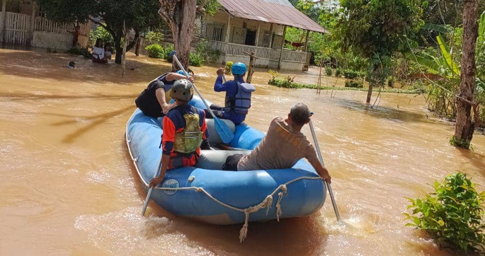 6 Kecamatan di OKU Selatan Terendam Air Pasca Banjir Bandang