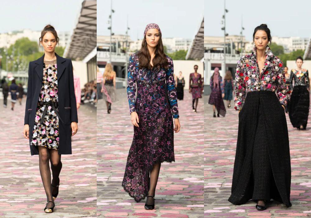14 Koleksi Busana Floral Chanel Haute Couture FW23/24, Super Chic!