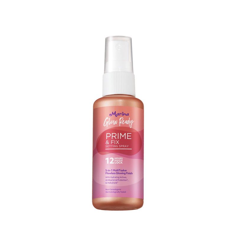 Marina Glow Ready Prime & Fix 5-in-1 Multitasker Setting Spray (dok. Sahabat Marina)