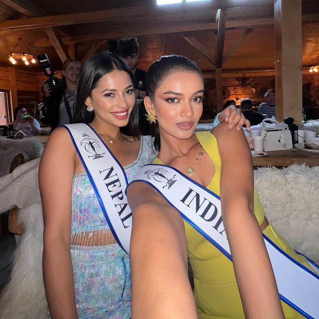 Potret Wakil Asia di Karantina Miss Supranational 2023 (Instagram.com/sama_parajuli)