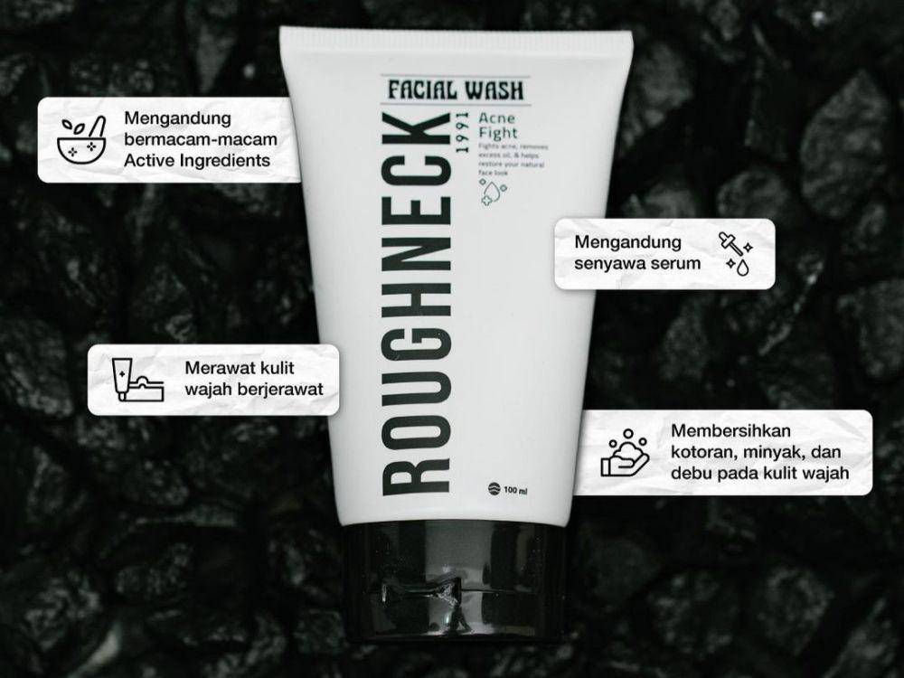 Roughneck 1991 luncurkan produk perawatan kulit untuk pria (dok. Roughneck 1991)