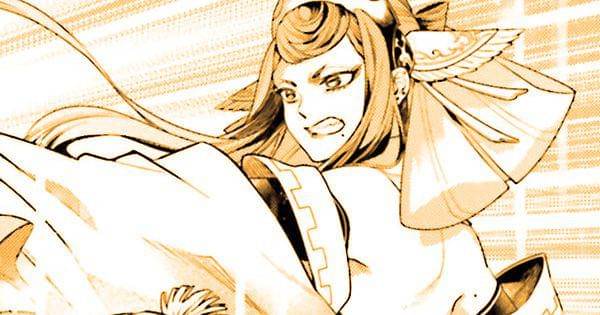 Geirölul, Valkyrie yang menjadi tameng Leonidas ( Dok. Comic Zenon / Record of Ragnarok )