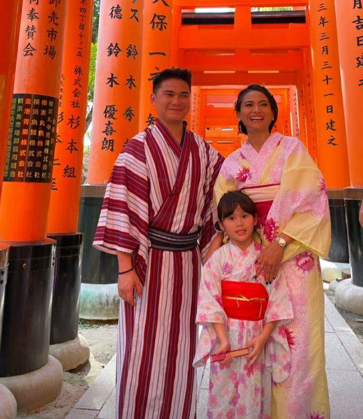 Potret liburan keluarga Acha Septriasa di Jepang (instagram.com/septriasaacha)