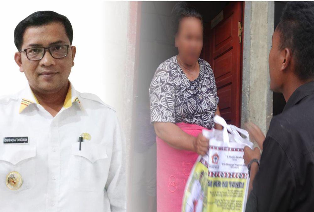 Wabup Tapsel Serahkan Boras Si Pir Ni Tondi di 2 Kecamatan