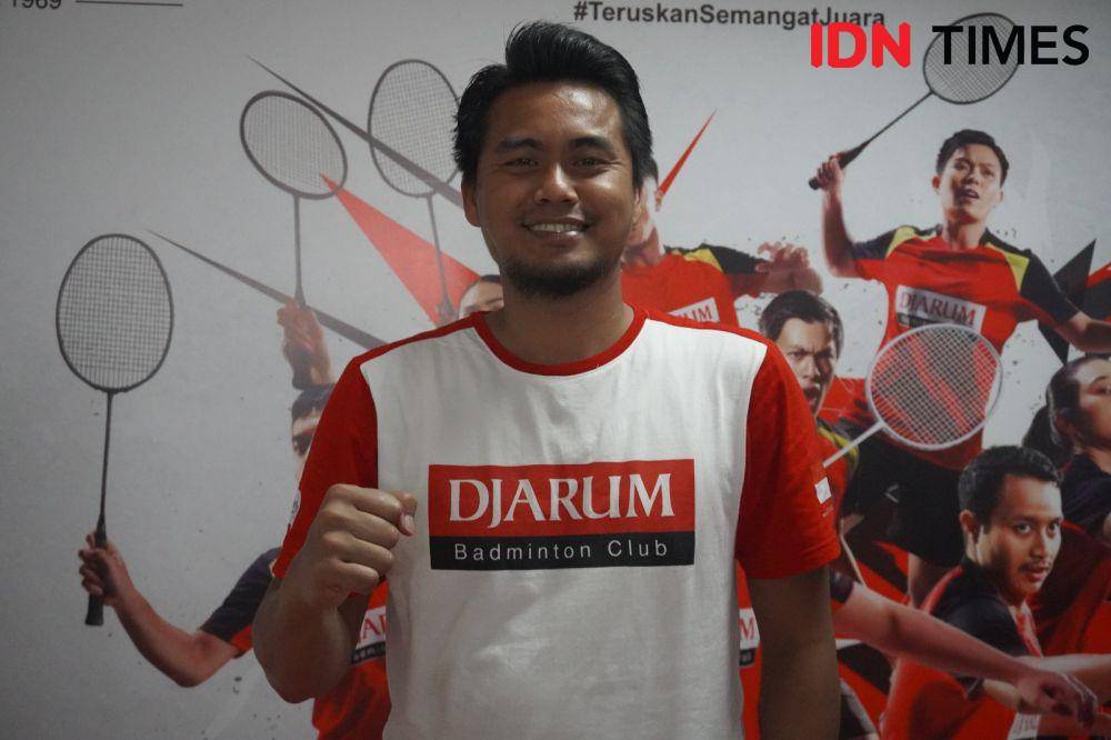 Legenda bulu tangkis Indonesia, Tontowi Ahmad. (IDN Times/Tino).