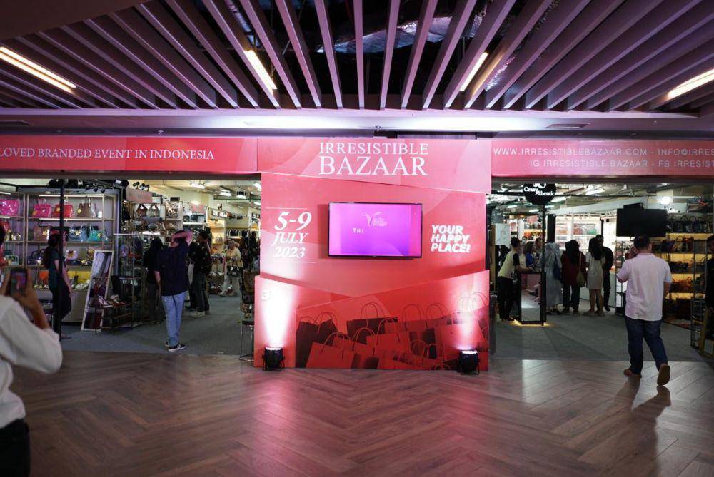 Potret Irresistible Bazaar yang berlangsung di Grand Indonesia. 5 Juli 2023. (dok. Irresistible Bazaar)