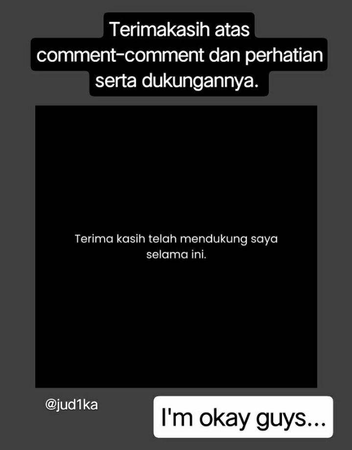 Potret postingan Judika di instagram (instagram.com/jud1ka)