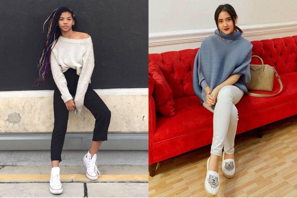 9 Adu Gaya Zsa Zsa Utari Vs. Nadya Arina, Sama Kerennya!