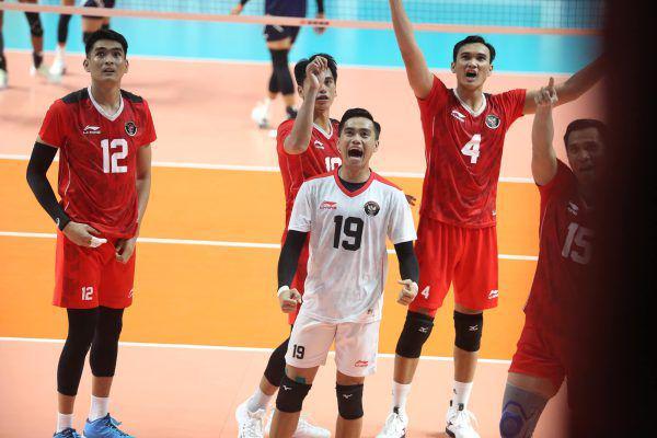 Tim Voli Putra Indonesia ke 8 Besar AVC Challenge Cup 2023