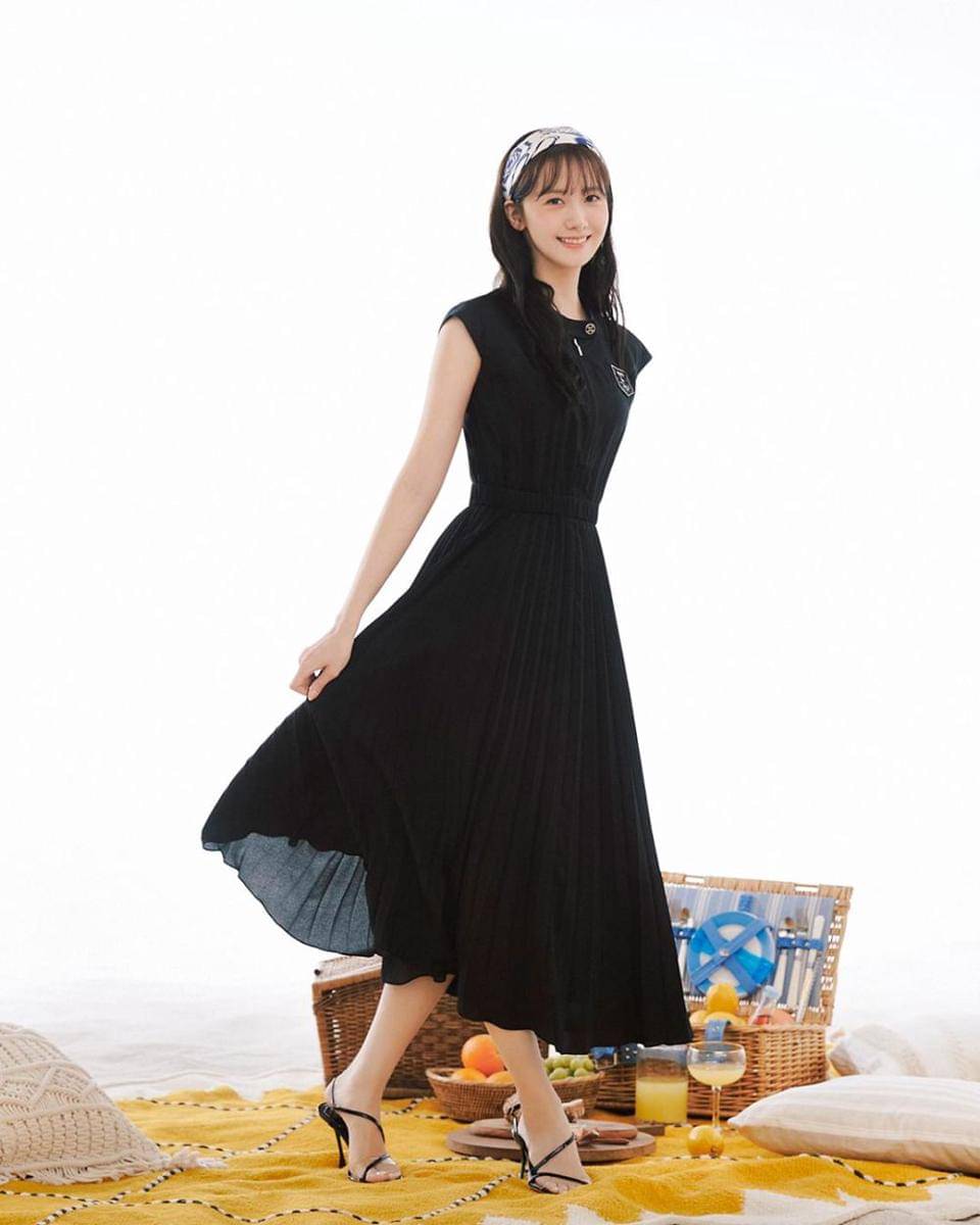 inspirasi summer dress ala Yoona SNSD (instagram.com/jigottofficial)
