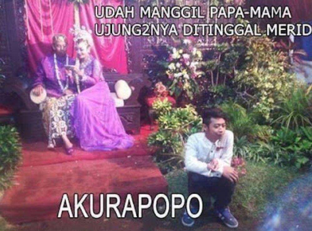 meme pernikahan mantan (1cak.com)