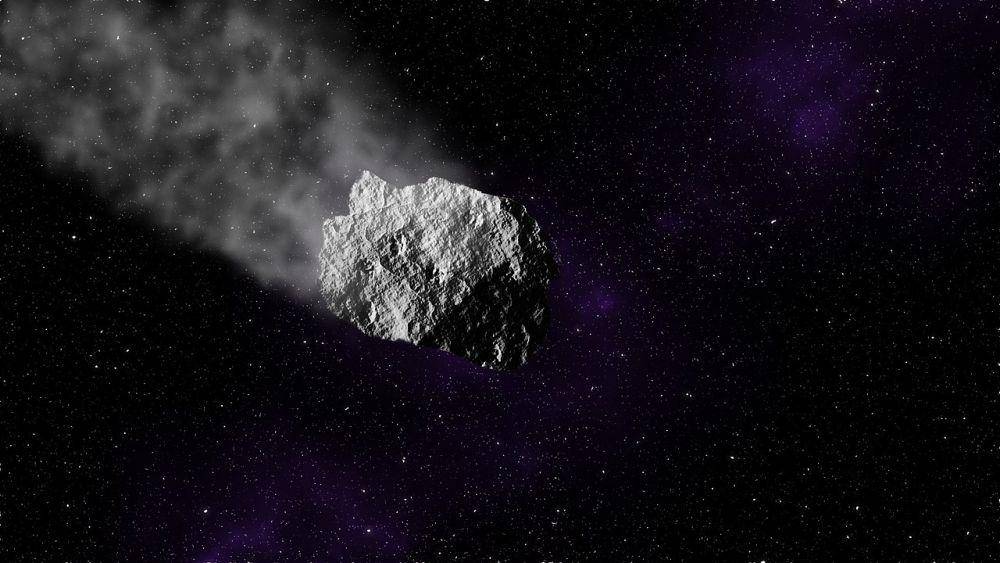 ilustrasi meteoroid (pixabay/A Owen)