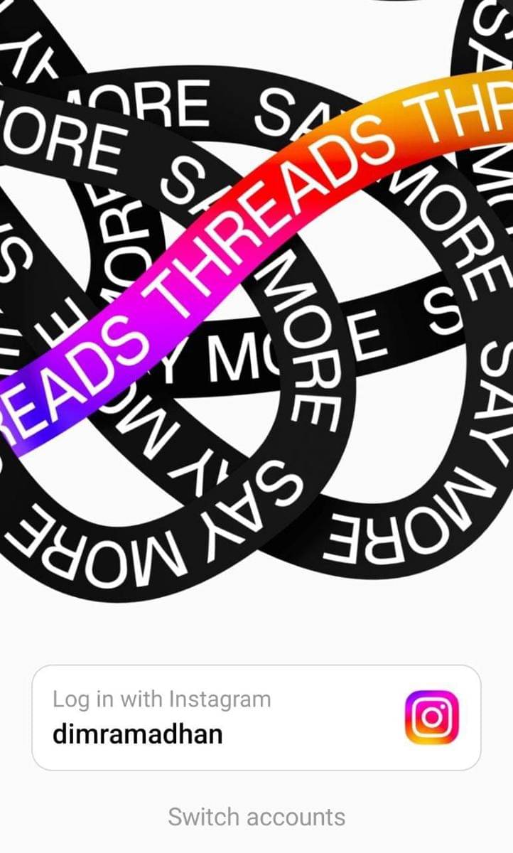 Tangkapan Layar Dimas Ramadhan